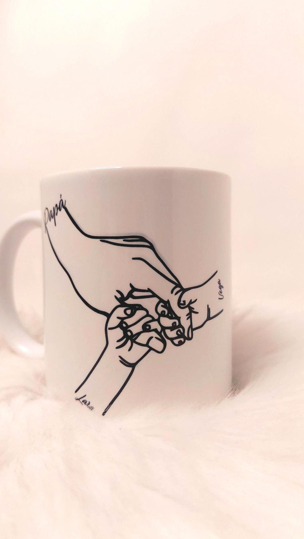 Taza de cerámica personalizada