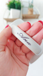 Taza cristales corazones personalizada