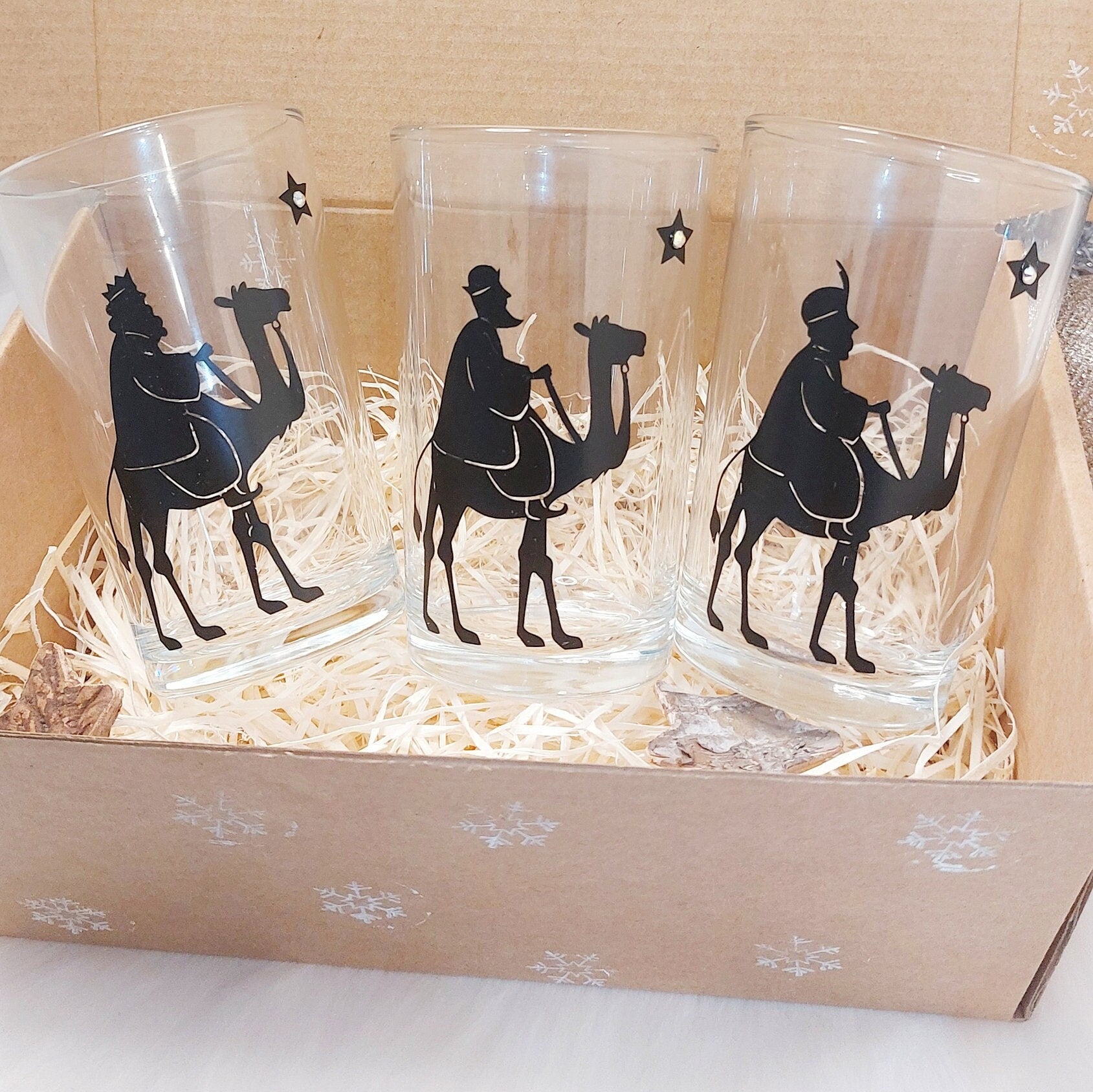 Set vasos para reyes magos