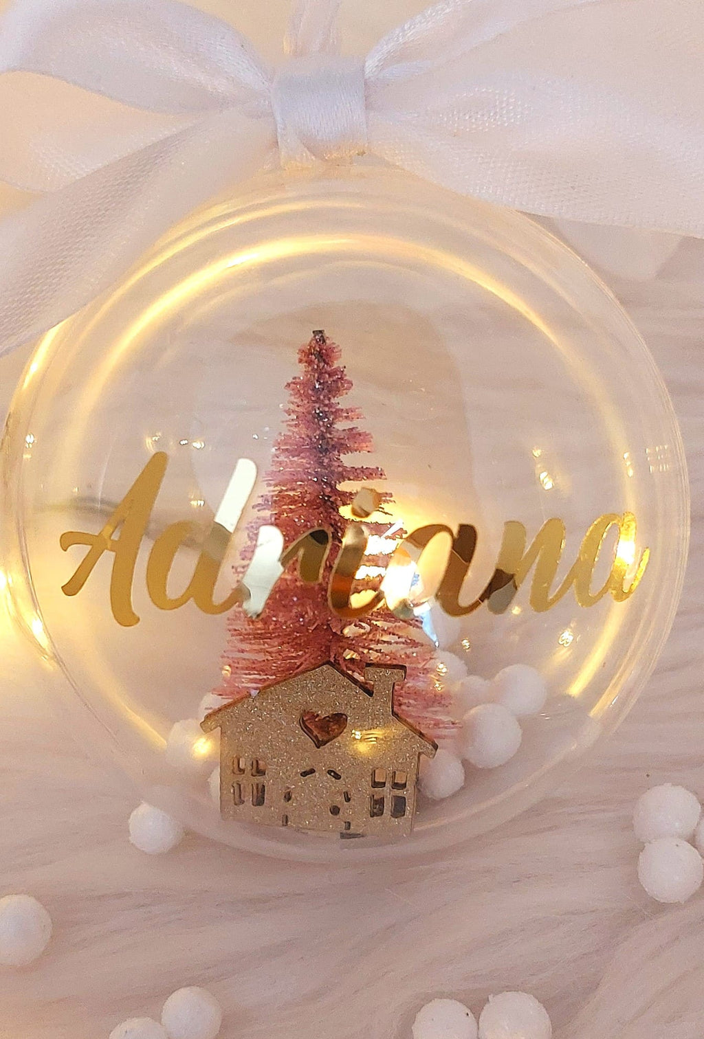 adorno navideño relleno personalizado