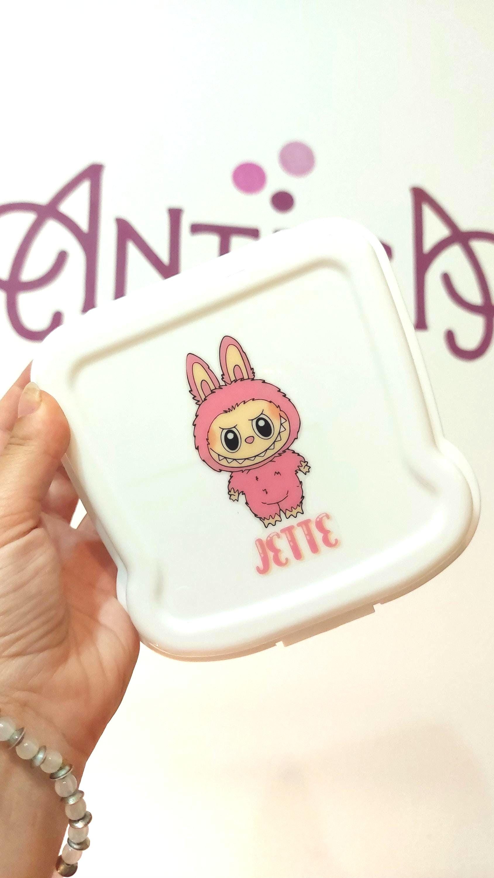 Fiambrera + Botella personalizada infantil Labubu