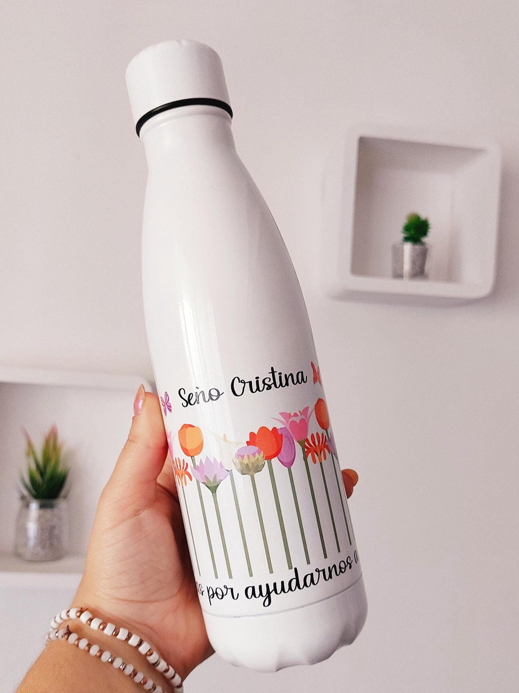 Pack Taza y Botella personalizado para profes