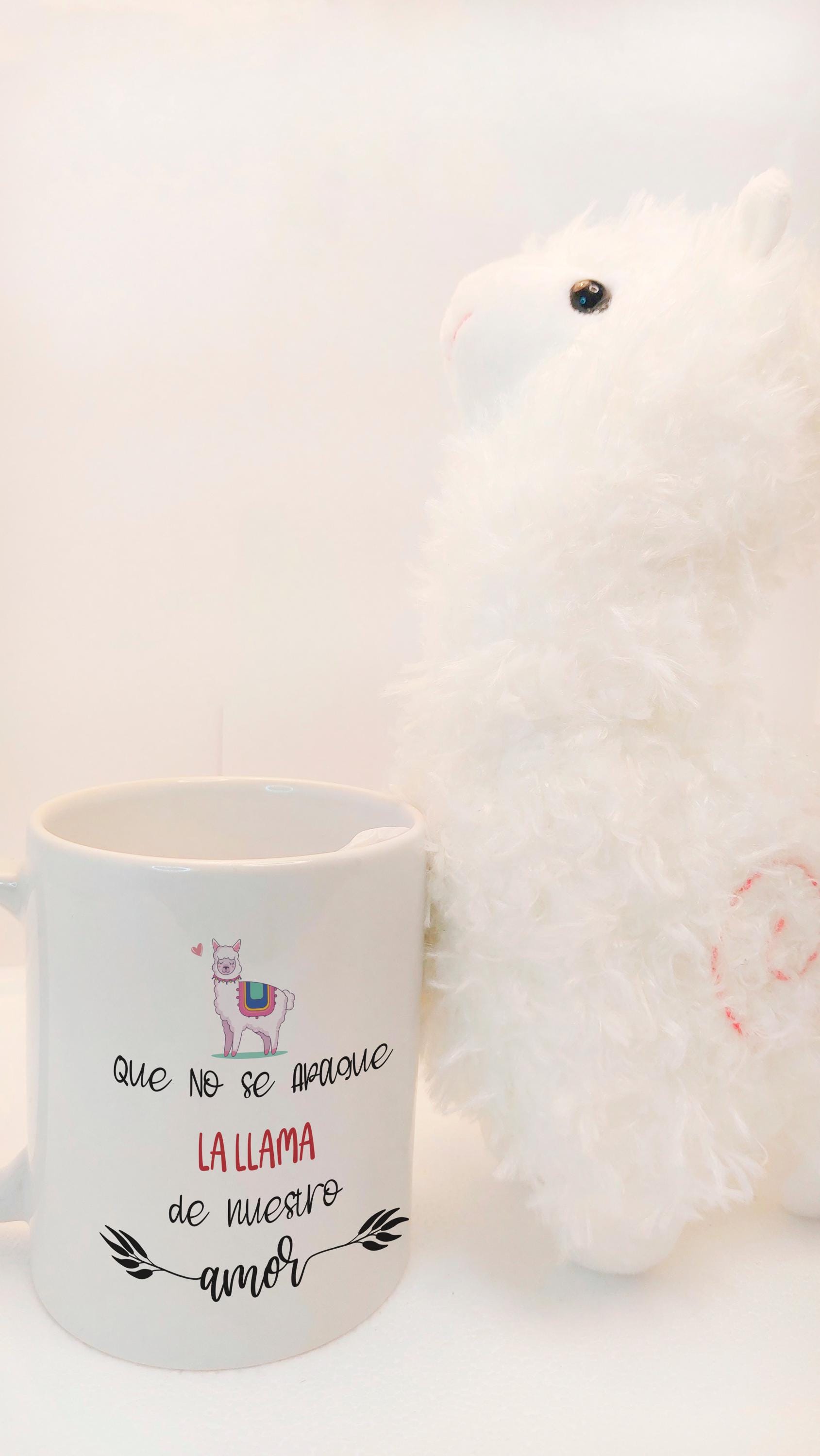 Taza + Peluche en caja regalo Llama
