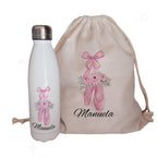 Mochila y Botella personalizada