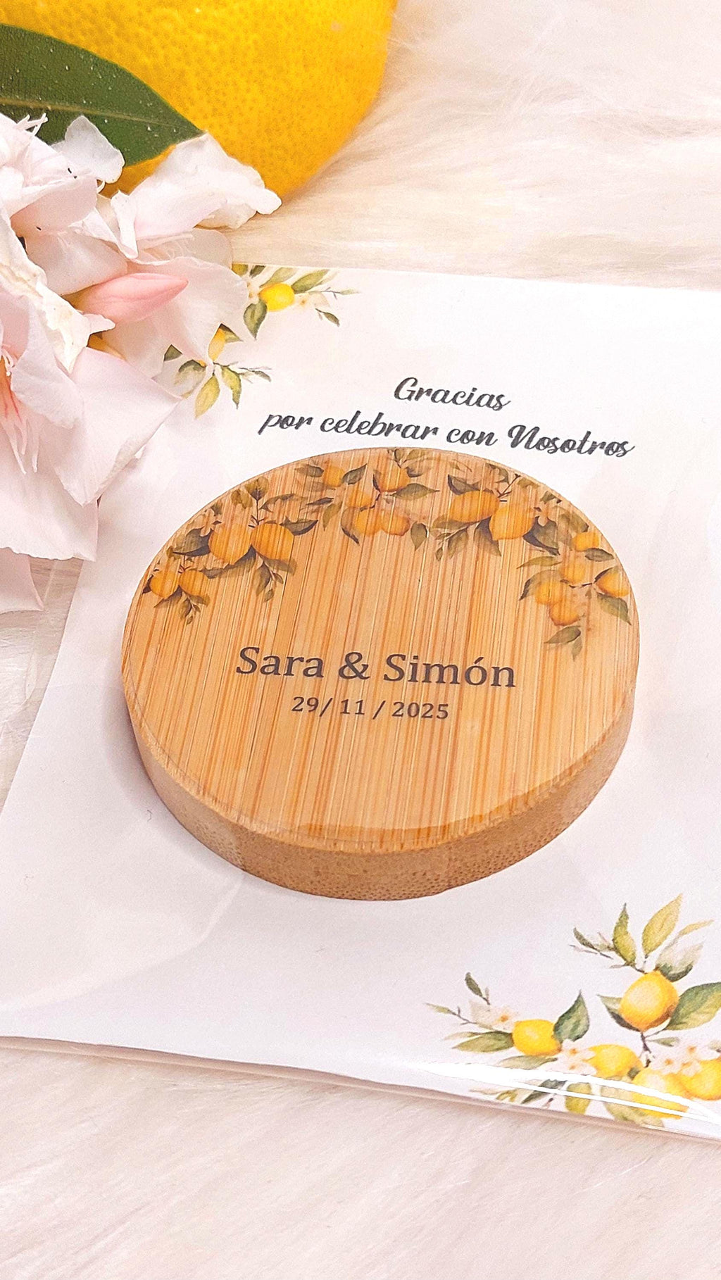 Abridor de Madera personalizado con imán