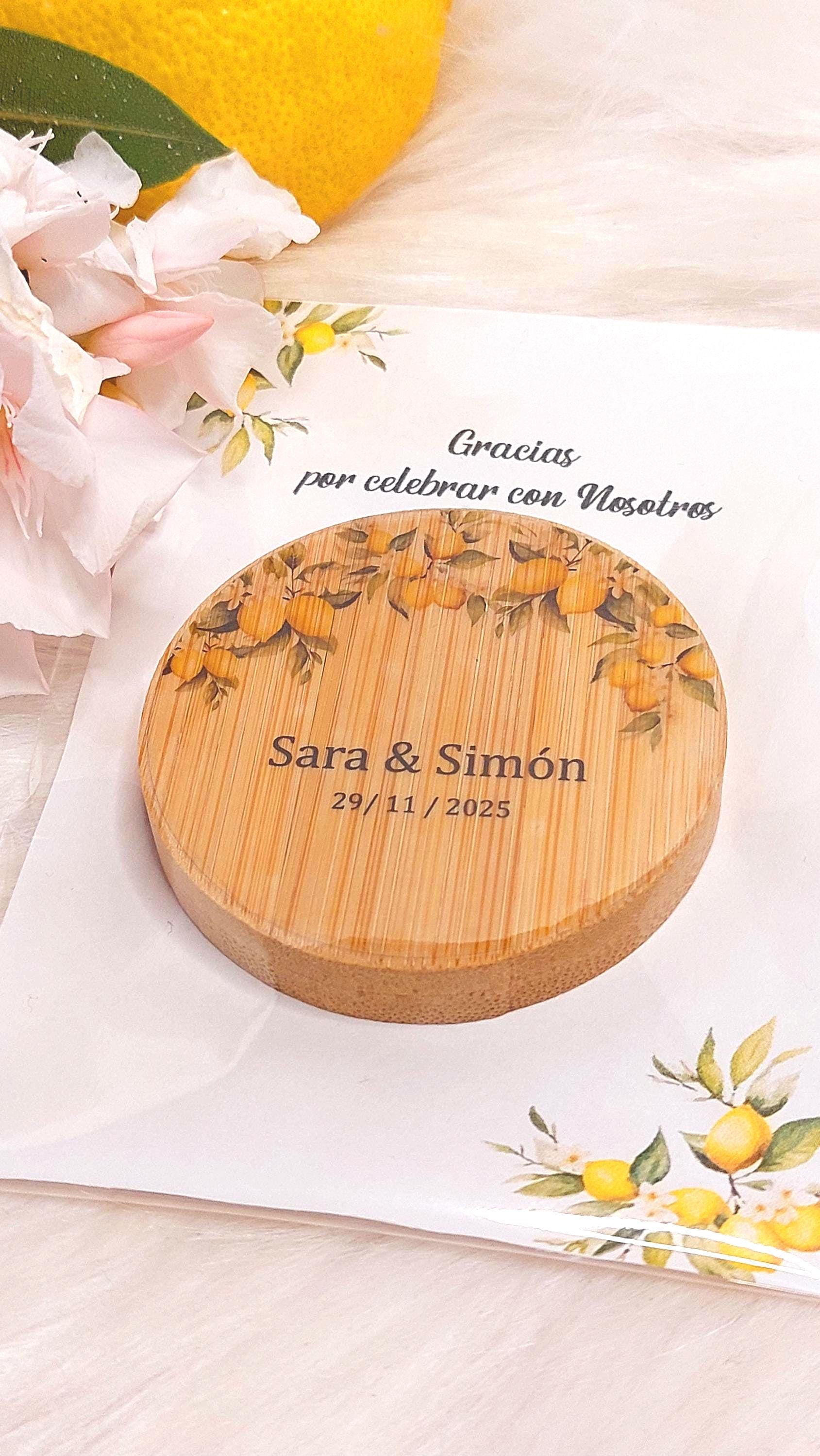 Abridor de Madera personalizado con imán