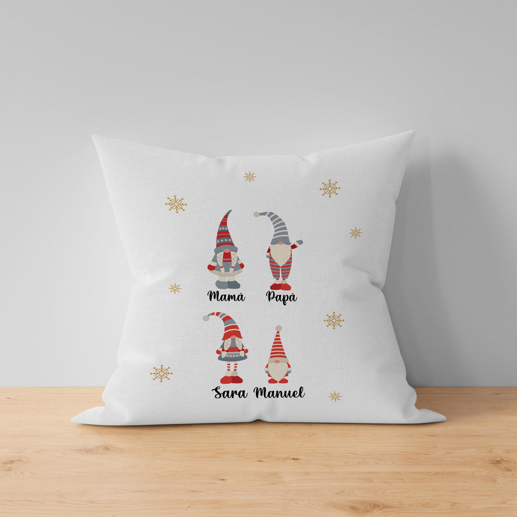 cojín personalizado navideño