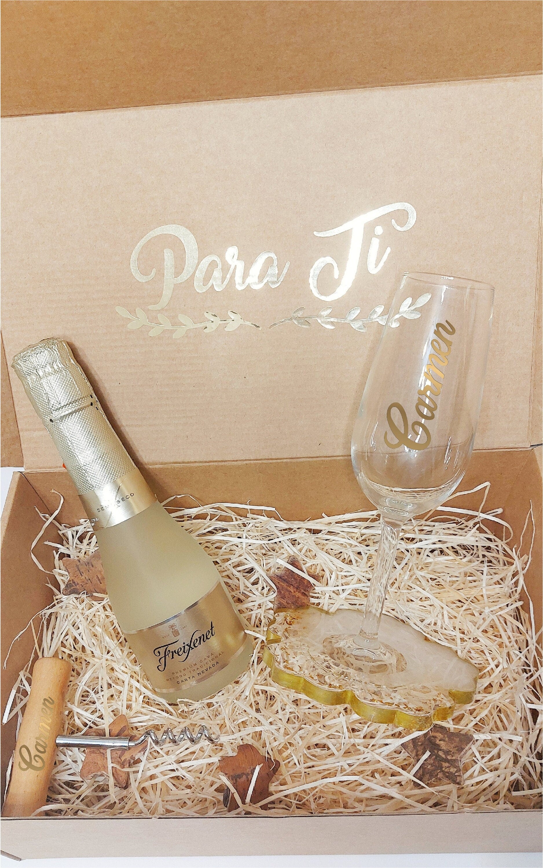 Caja de Brindis personalizada