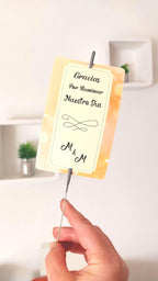 Bengala personalizada de boda