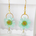 Pendientes Margaritas Naturales