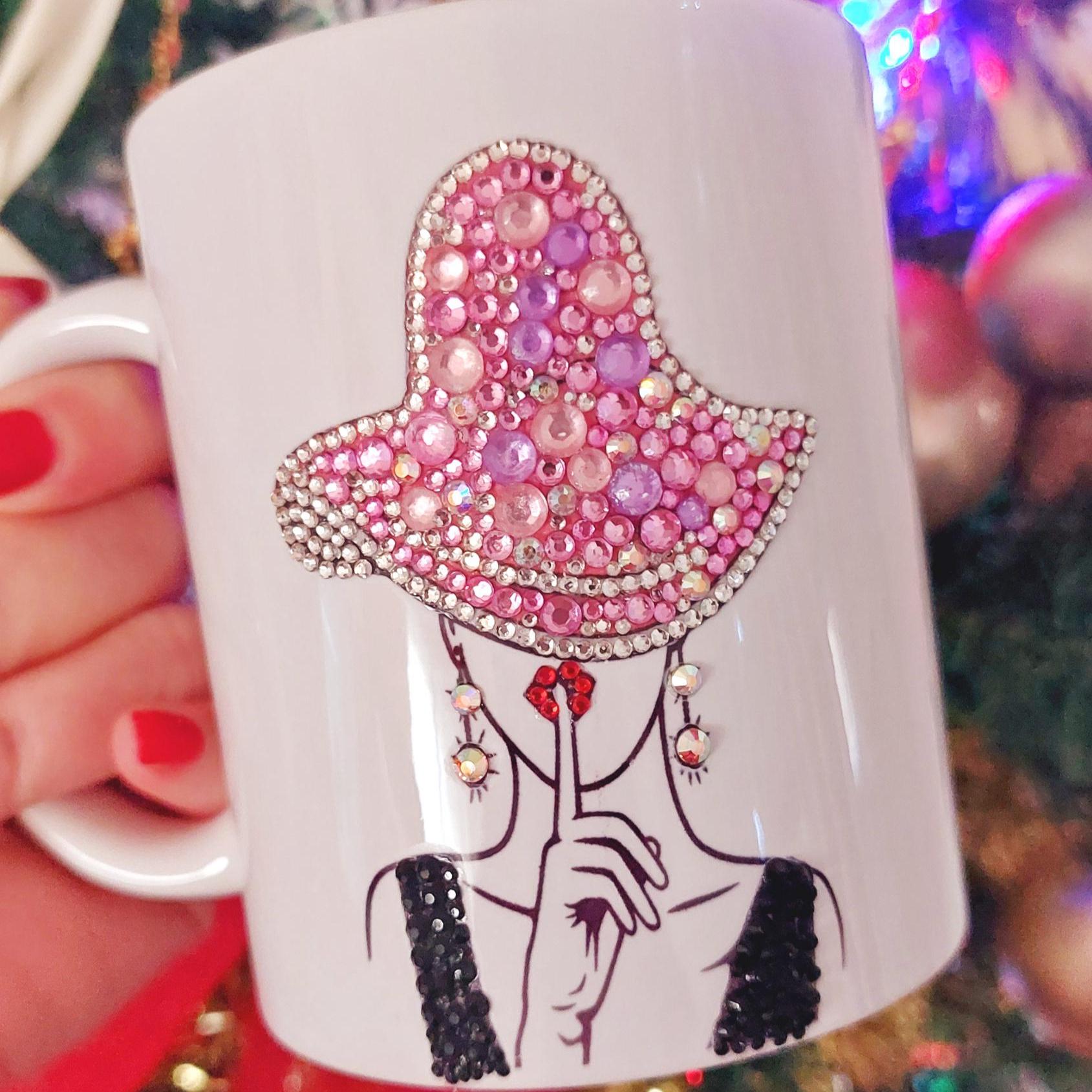 Taza con gemas  personalizada