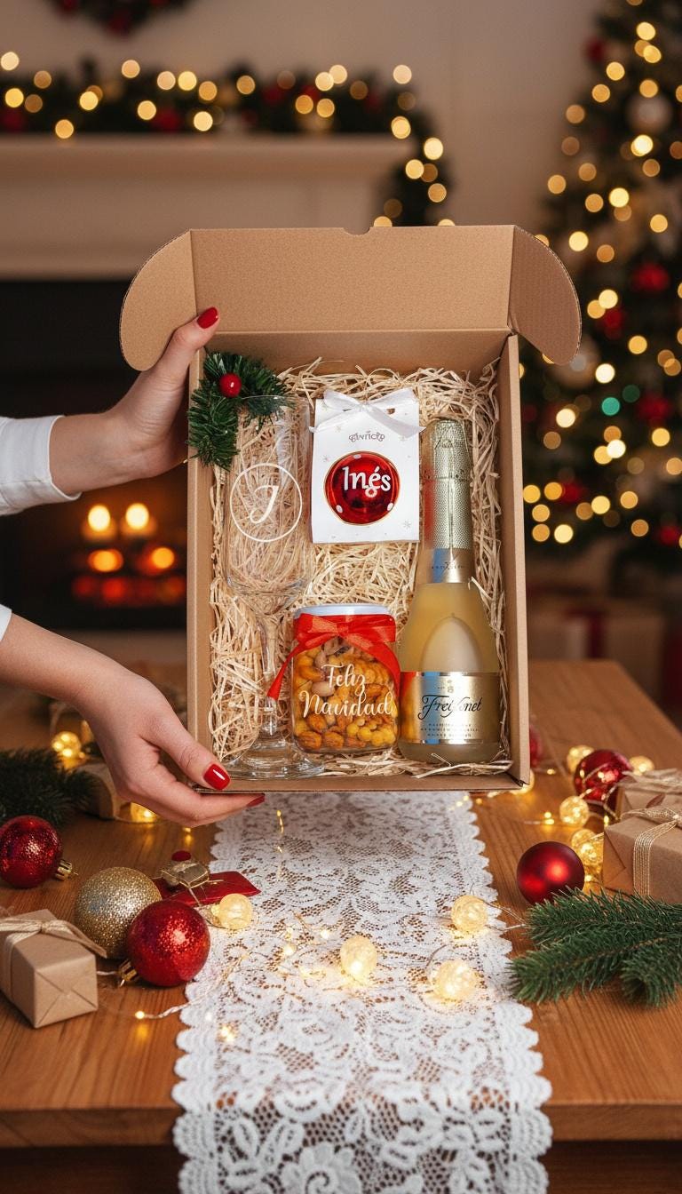 Pack Regalo de Navidad Personalizado