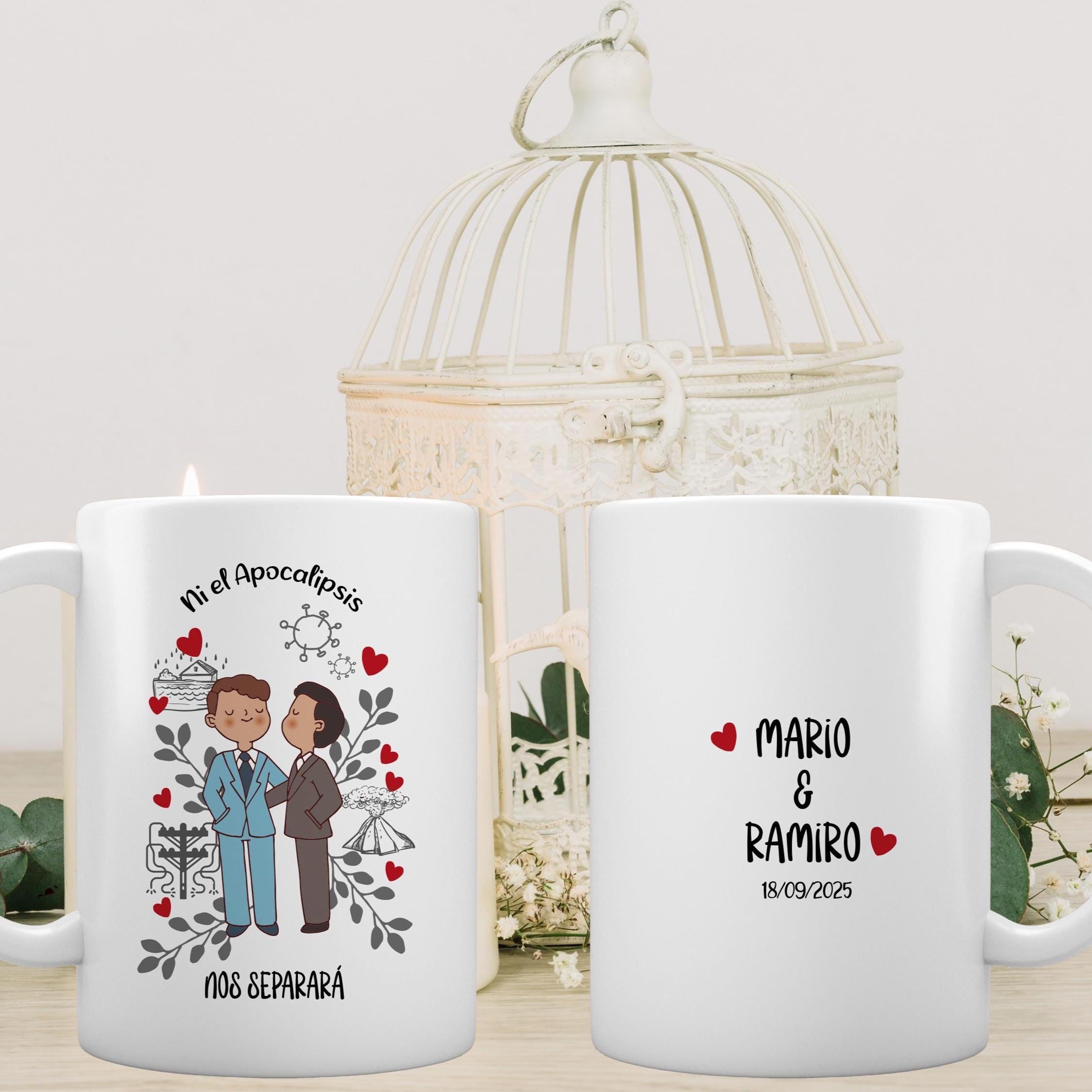 Recuerdo de boda apocalíptica