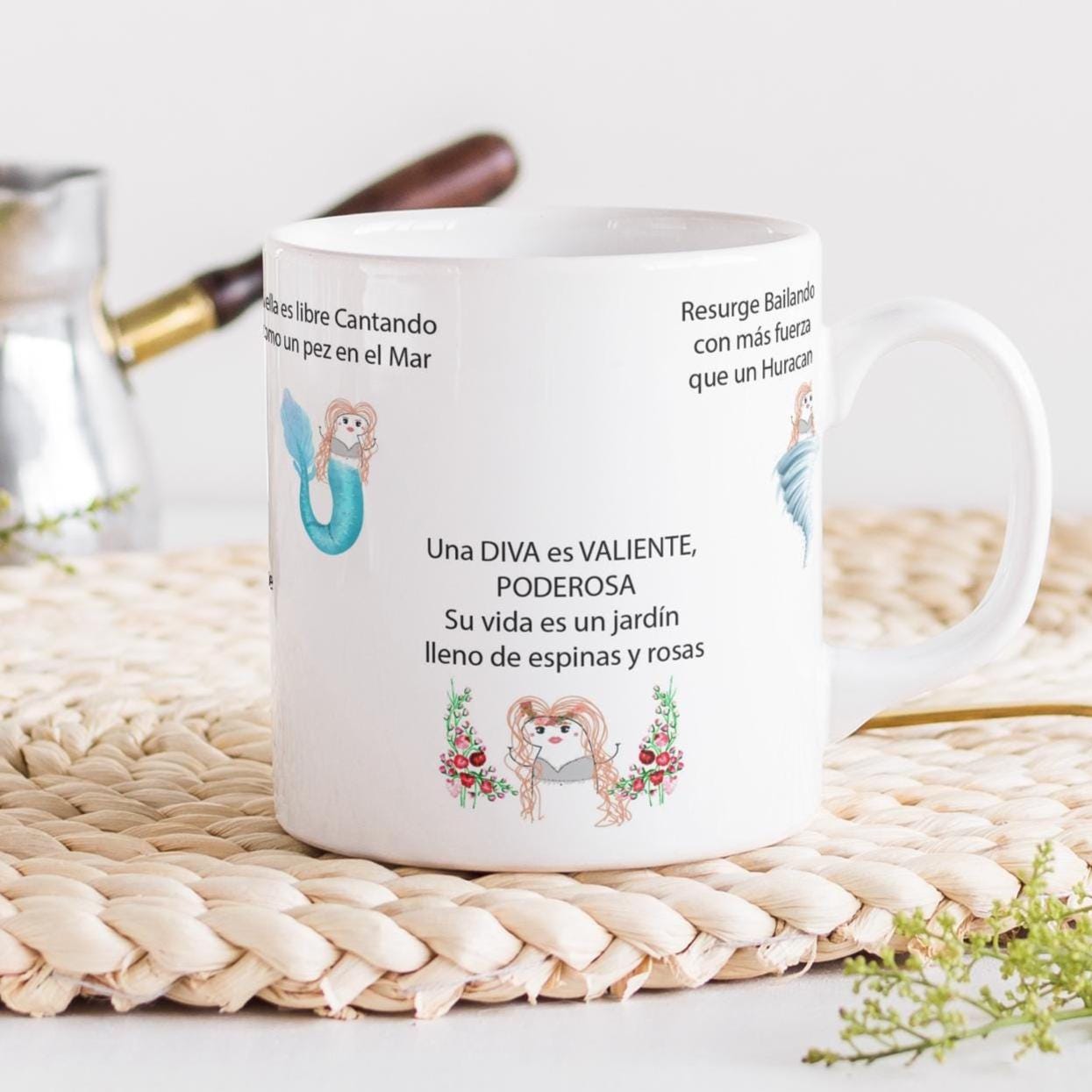 Taza musical Melody Flork