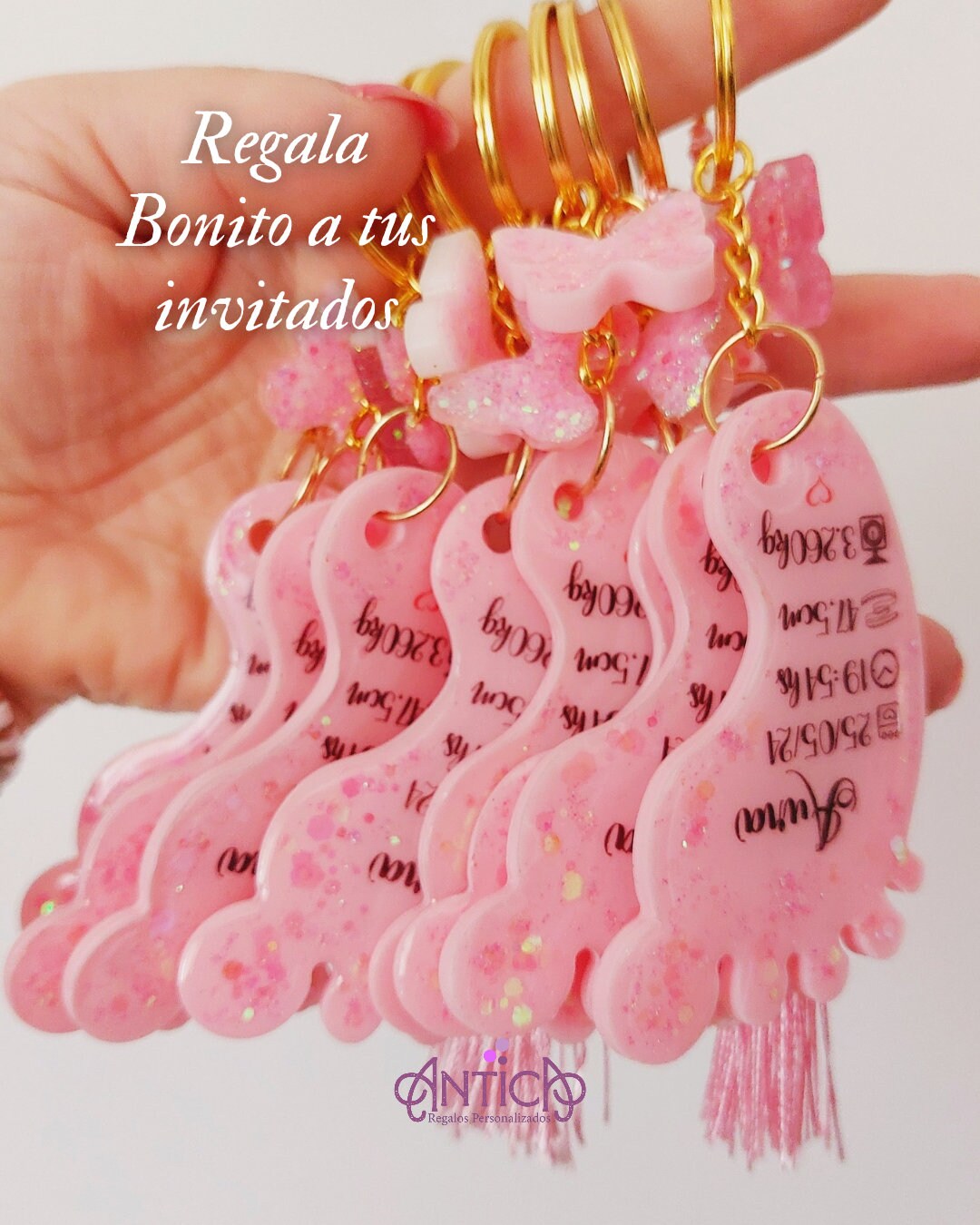 Llavero Recuerdo de Nacimiento