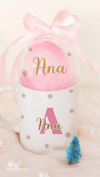 Set Taza y Bola Navideña personalizado