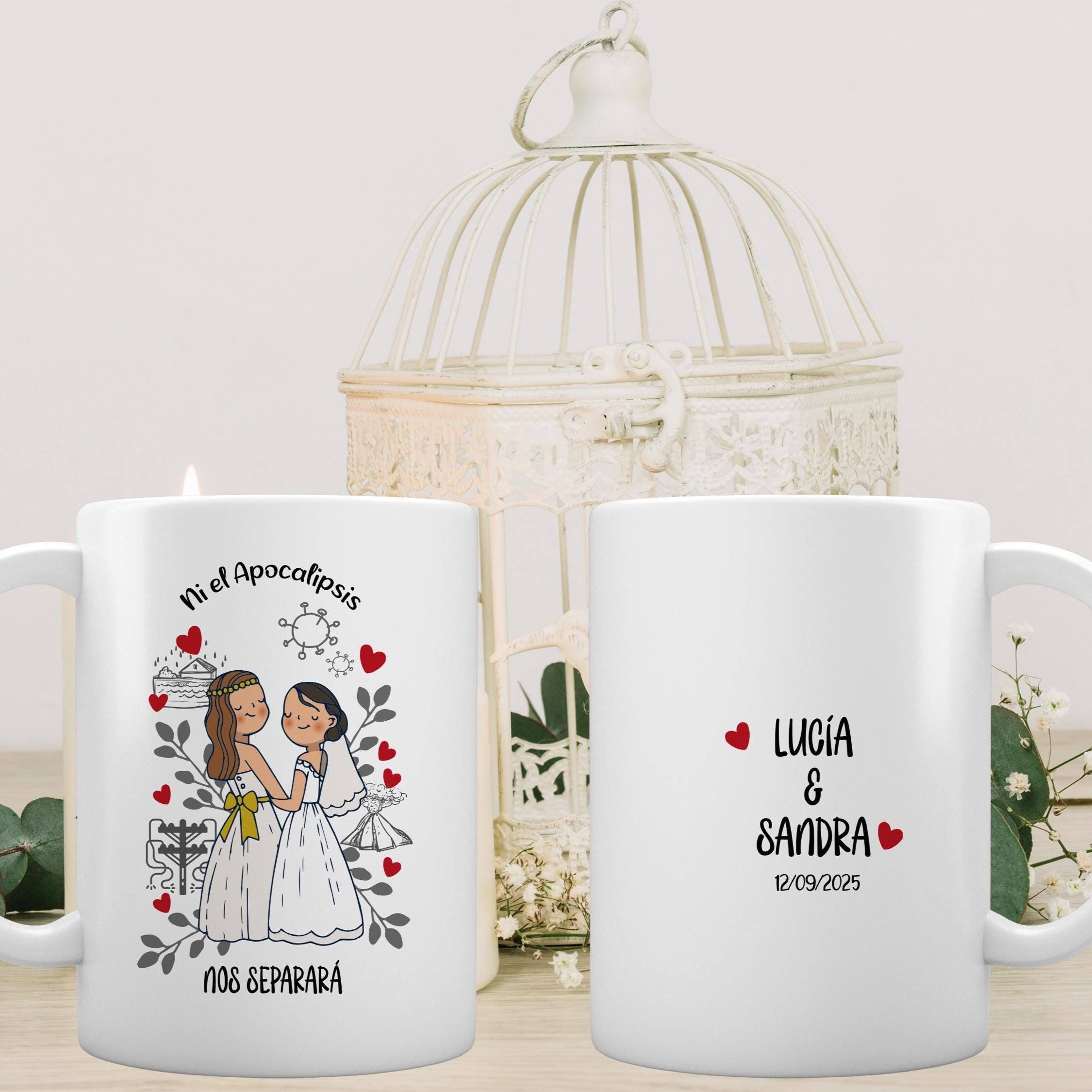 Recuerdo de boda apocalíptica