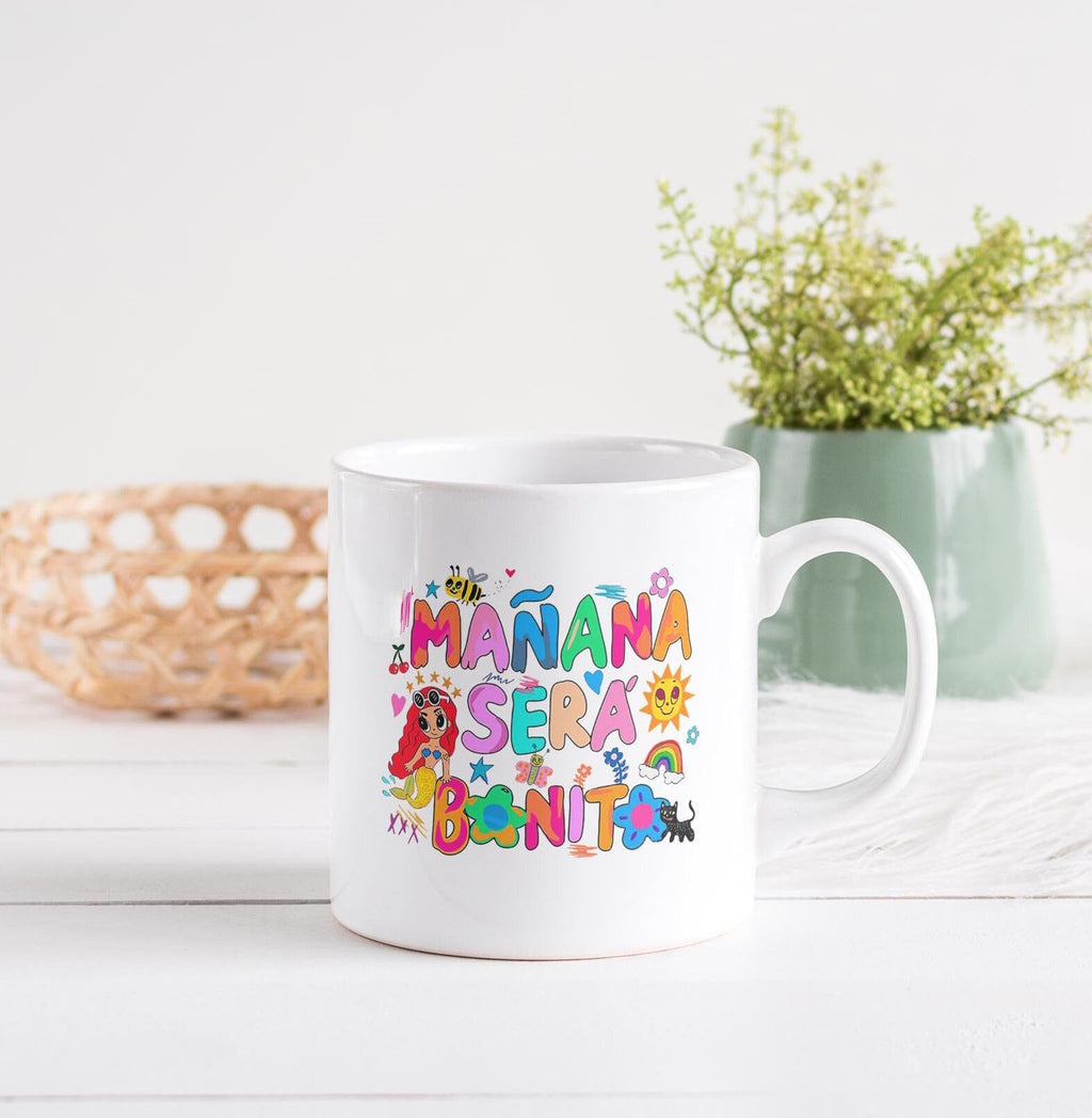 Karol G Taza Personalizada Mañana será bonito