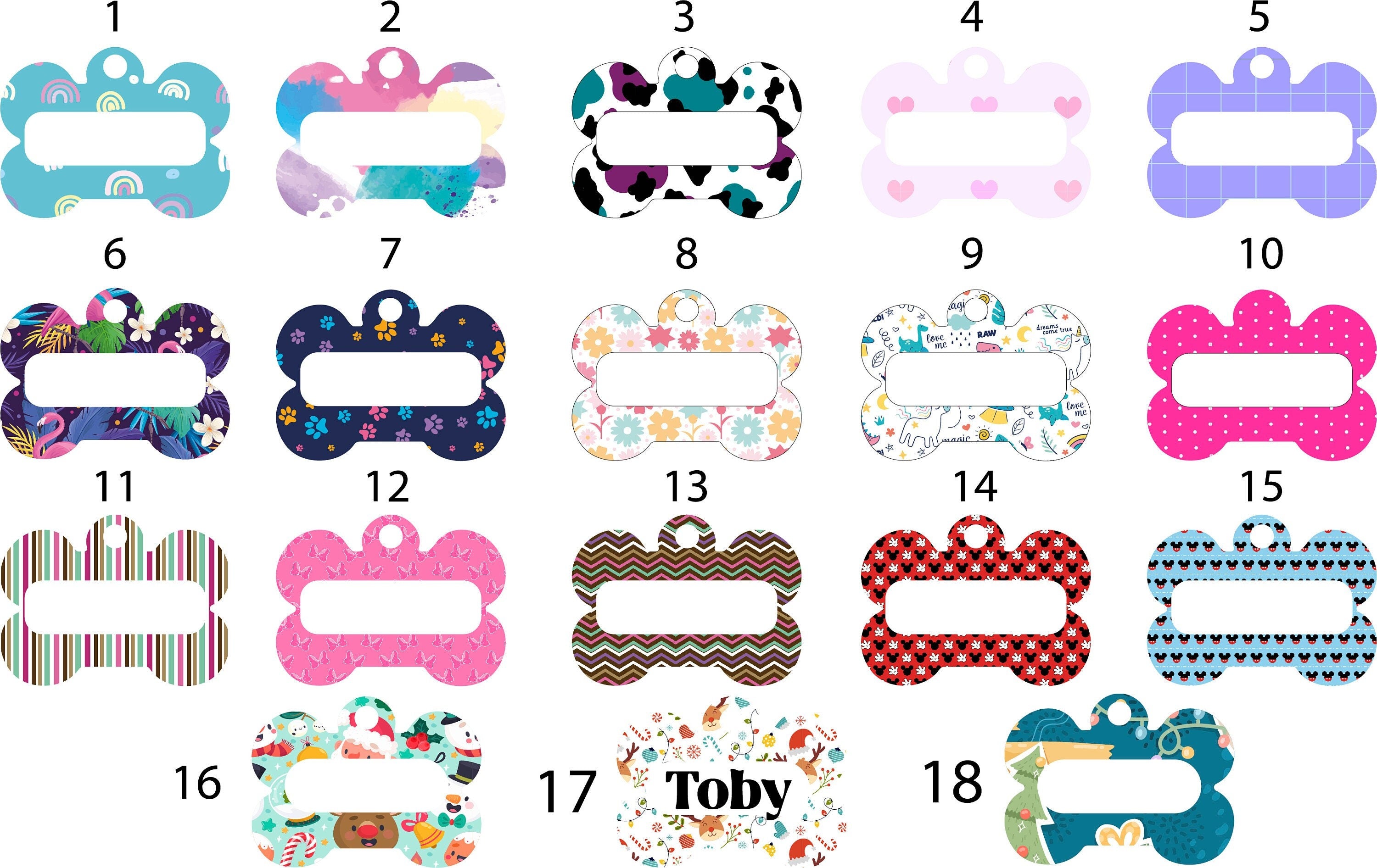 Chapa identificativa personalizada para mascota