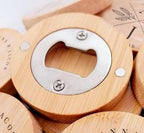 Abridores de madera personalizados magnéticos