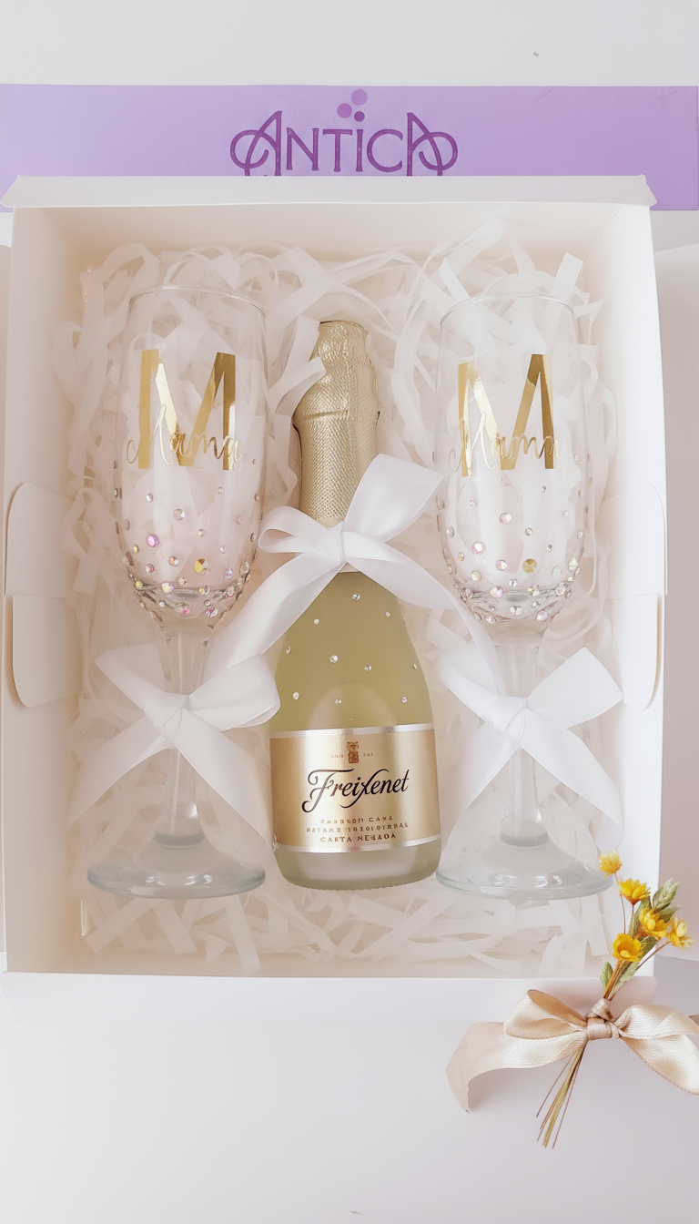 Pack 2 Copas + Cava