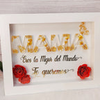 marco personalizado dia de la madre, regalo familiar para Mamá