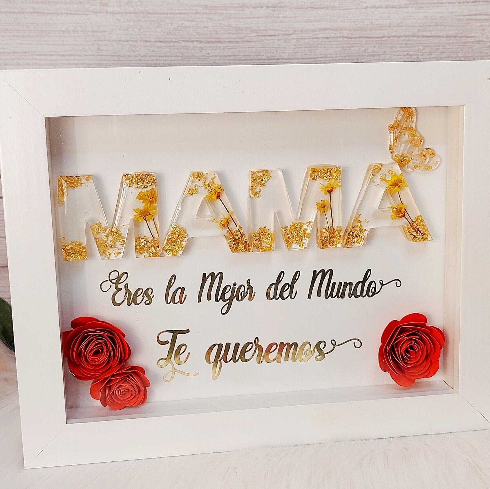 marco personalizado dia de la madre, regalo familiar para Mamá