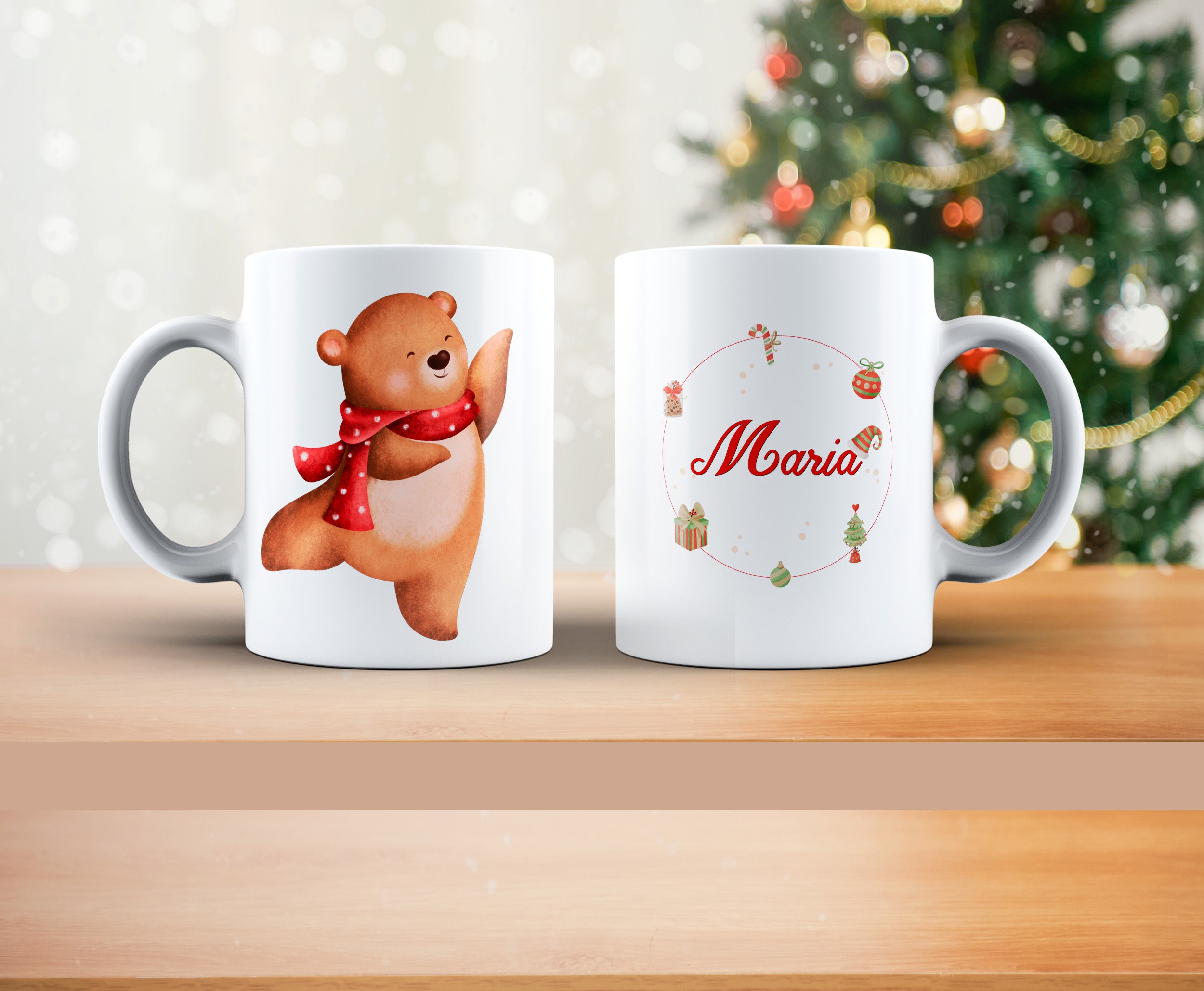 bonita taza de oso
