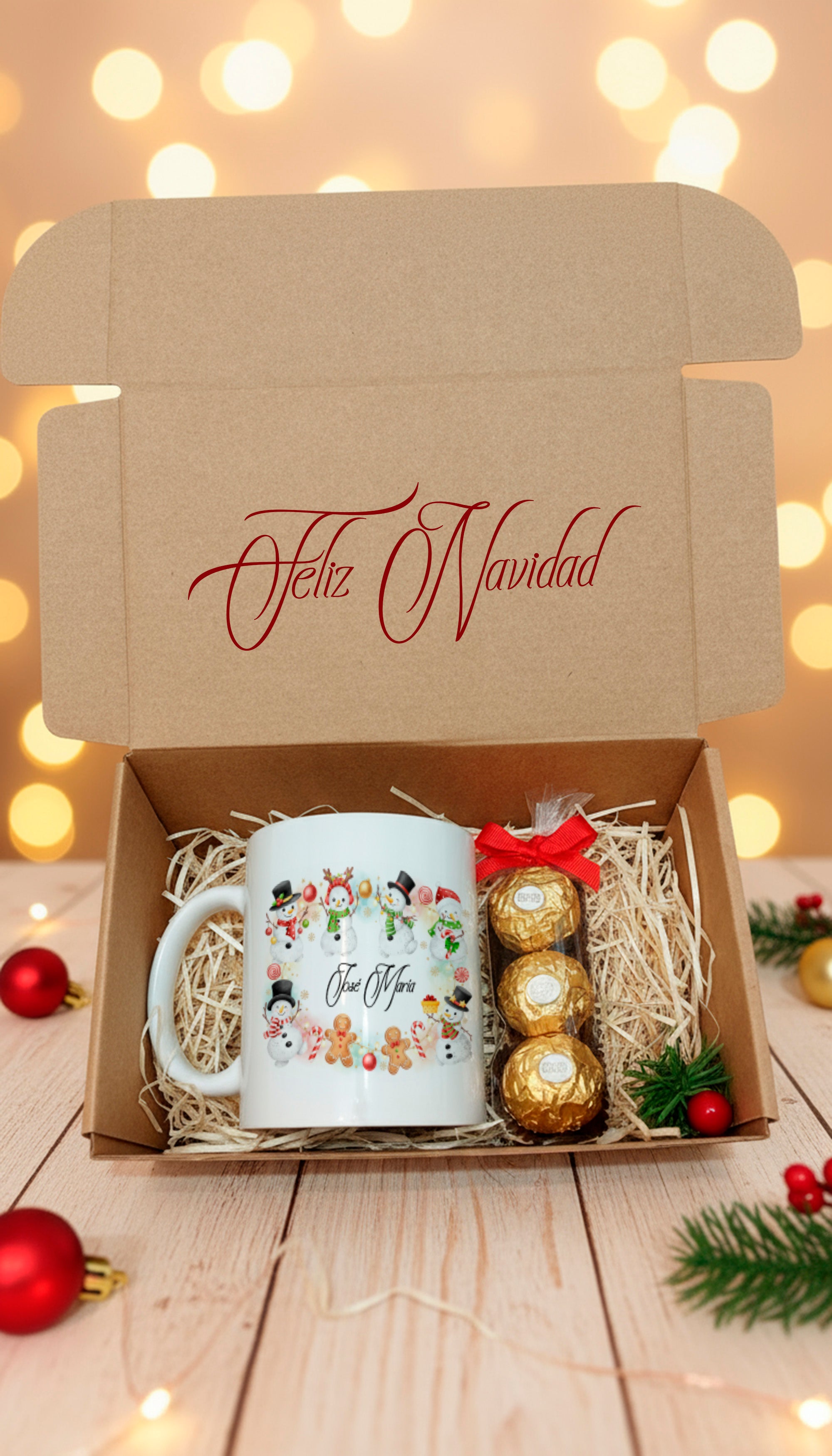 set regalo navideño